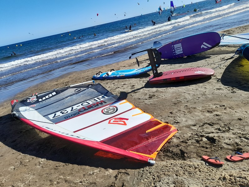 Windsurfing El Medano Teneryfa zima