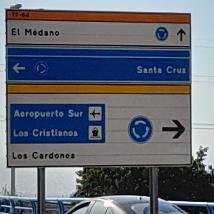 Aeropuertosur Los Cristianos tablica